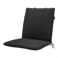 Stapelstuhl kissen universal - Canvas eco schwarz (wasserabweisend)