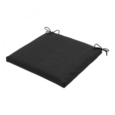 Sitzkissen universal 40x40cm - Canvas eco schwarz (wasserabweisend)