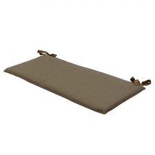 Auflage bank 140cm - Canvas eco taupe (wasserabweisend)