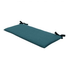 Auflage bank 140cm - Canvas eco sea blue (wasserabweisend)