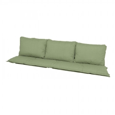 Bankkissen Sitz und Rücken 180cm (180x50cm) - Basic grün