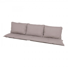 Bankkissen Sitz und Rücken 180cm (180x50cm) - Basic taupe