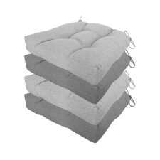 Bundle Sitzkissen Rotan 46x46cm - Lisboa Grey (wasserabweisend)