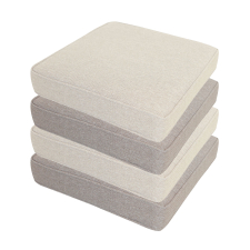 Bundle Sitzkissen carré 40x40cm - Lisboa Sand Taupe (wasserabweisend)