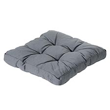 Loungekissen 70x70cm - Rib Grau