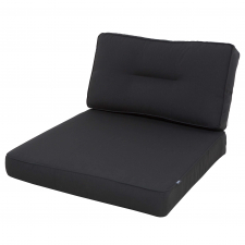 Loungekissen Sitz und Rücken 60x60cm Carré - Havana dark grey
