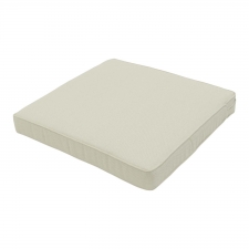 Loungekissen 60x60cm carré - Canvas eco beige (wasserabweisend)