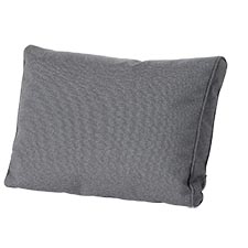 Loungekissen rücken premium 60x40cm - Manchester grau (wasserabweisend)