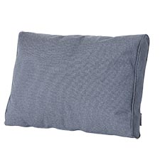 Loungekissen rücken premium 73x40cm - Manchester denim grey (wasserabweisend)