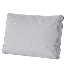 Loungekissen rücken premium 73x40cm - Manchester light grey (wasserabweisend)