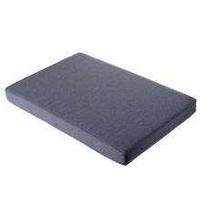 Palettenkissen 120x80cm Carré - Manchester denim grey (wasserabweisend)