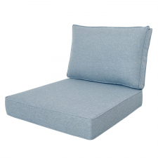 Loungekissen Sitz und Rücken 60x60cm carré - Lisboa Jeans