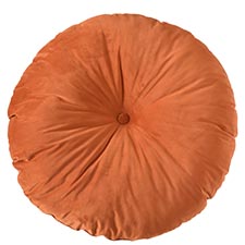 Zierkissen Ø50cm - Indoor London orange