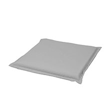 Hockerauflage 50x50cm - Pedro light grau (wasserabweisend)