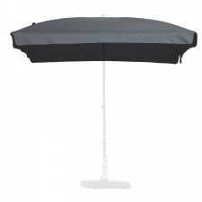Ersatzbezug für Mittelstockschirm Madison Patmos – 210x140 cm rechteckig (Grau)