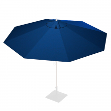 Ersatzbezug für Mittelstockschirm Rhino – 300 cm rund (Classic Blue, Polyester)
