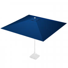 Ersatzbezug für Mittelstockschirm Rhino – 300x300 cm quadratisch (Classic Blue, Polyester)