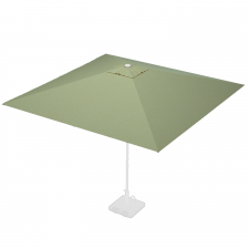 Ersatzbezug für Mittelstockschirm Rhino – 300x300 cm quadratisch (Emerald, Polyester)