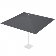 Ersatzbezug für Mittelstockschirm Rhino – 300x300 cm quadratisch Dunkelgrau (Polyester)