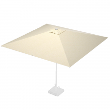 Ersatzbezug für Mittelstockschirm Rhino – 300x300 cm quadratisch Off-White (Polyester)