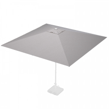 Ersatzbezug für Mittelstockschirm Rhino – 300x300 cm quadratisch Hellgrau (Olefin)