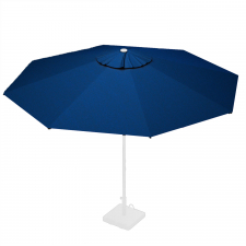 Ersatzbezug für Mittelstockschirm Rhino – 350 cm rund (Classic Blue, Polyester)