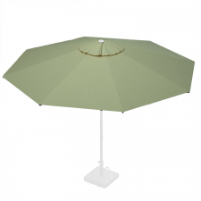 Ersatzbezug für Mittelstockschirm Rhino – 350 cm rund (Emerald, Polyester)