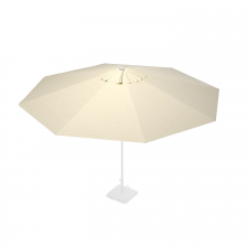Ersatzbezug für Mittelstockschirm Rhino – 400 cm rund Off-White (Polyester)