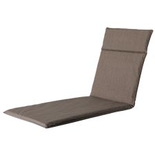 Gartenliegenauflage universal - Oxford taupe 190x60cm (wasserabweisend)