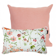 Zierkissenset - Milly twist Roze (wasserabweisend)