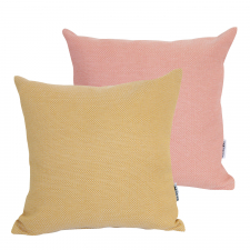 Zierkissenset - Twist Rose Gelb (wasserabweisend)