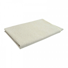 Tischdecke rond 160cm - Canvas eco beige (wasserabweisend)