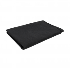 Tischdecke rond 160cm - Canvas eco schwarz (wasserabweisend)