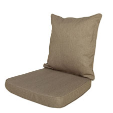 Wicker set universeel - Canvas eco taupe (wasserabweisend)