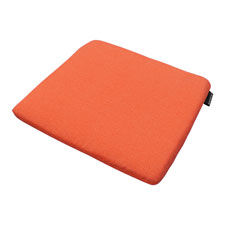 Sitzkissen universal 40x40cm - Panama flame orange (abnehmbar)