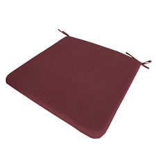 Sitzkissen Universal 40x40cm - Panama bordeaux (abnehmbar)