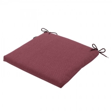 Sitzkissen universal 40x40cm - Canvas eco bordeaux (wasserabweisend)