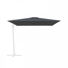 Ersatzbezug für Ampelschirm Rhino – 300x300 cm quadratisch Dunkelgrau (Polyester)