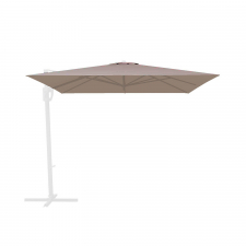 Ersatzbezug für Ampelschirm Rhino – 300x300 cm quadratisch (Taupe, Polyester)