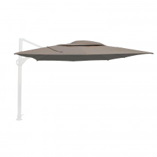 Ersatzbezug für Ampelschirm Hacienda – 300x400 cm rechteckig NEU (Taupe)