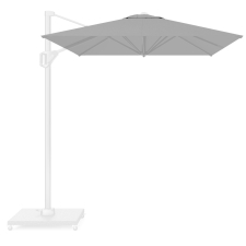Ersatzbezug für Ampelschirm Platinum Voyager T1 – 300x200cm rechteckig Light grey (Polyester)