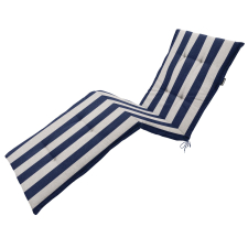 Gartenliegenauflage 194x59cm - Amora blue