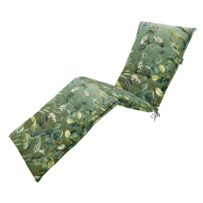 Gartenliegenauflage 194x59cm - Elisa green (wasserabweisend)