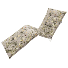 Gartenliegenauflage 194x59cm - Elisa natural (wasserabweisend)