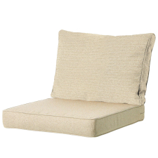 Loungekissen premium Sitz und Rücken 73x73cm Carré - Richmond moss (wasserabweisend)