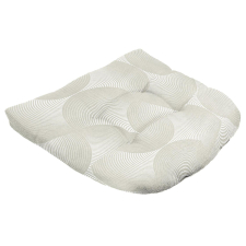 Sitzkissen Rotan 46x46cm - Napels rondo sand (wasserabweisend)