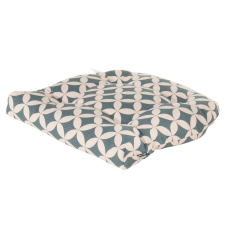 Sitzkissen Rotan 46x46cm - Rio blau