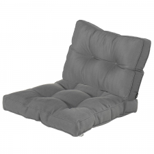 Loungekissen Sitz und Rücken 60x60cm Florance - Casual sealgrey