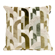 Zierkissen indoor 50x50cm - Raya olive