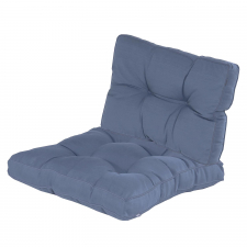 Loungekissen Sitz und Rücken 60x60cm Florance - Casual steelblue